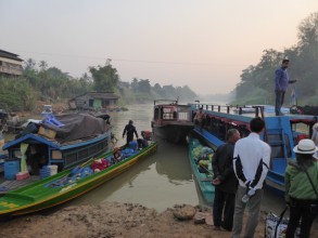Promenade sur la rivière jusqu'à Siem Reap
